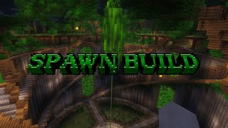 Timelapse - 19 Hours of Building a Custom Spawn in Minecraft