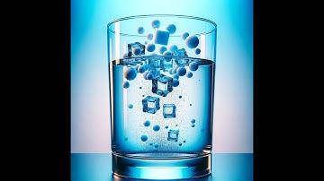 Why does ice float in water?