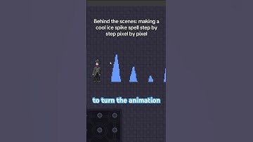 A new spell in my pixel art game #animation #pixelart #game #gaming #unity