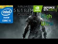 GTX 1050 Ti | Skyrim - 1080p - Ultra, High, Medium, Low
