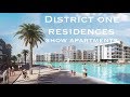 District One Residences. Show apartments | Boat tour on crystal lagoon