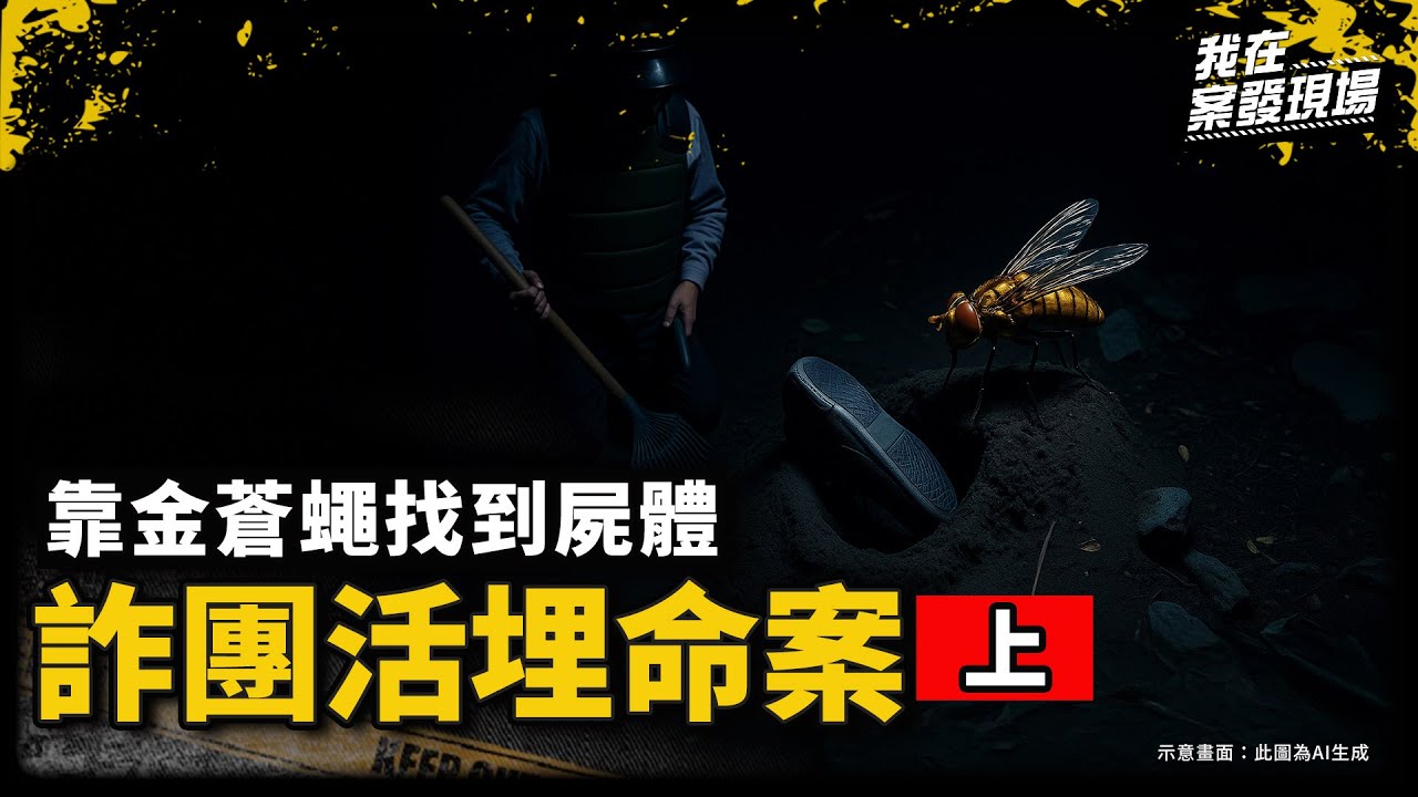 男子報案稱自己遭綁架！警方急追30小時，靠一隻金蒼蠅找到遭埋屍體｜詐團活埋命案●上｜《我在案發現場》