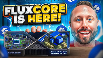 FLUXCORE is HERE! My FLUX POUW Mining Rig Build and Install!