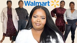 Walmart plus size try on haul fall winter finds | Jane kimani
