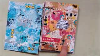 Let's make a journal page together ~ process video!