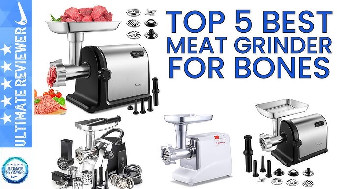 Kitchener #12 Electric Meat Grinder — 1/2 HP