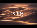 How i shoot sand dunes  landscape photography
