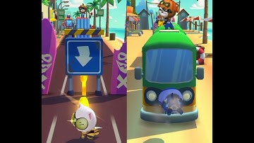 Talking Tom Hero Dash (vs) #16 Queen Bee Angela vs Deep Sea Tom