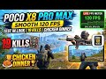 POCO X8 PRO MAX SMOOTH 120 FPS PUBG TEST | LIVIK | LIVE FPS METER | 19 KILLS | #PUBG #POCO #بوبجي