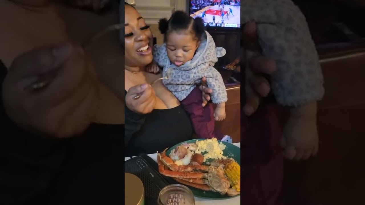 She didn't have to tease the baby