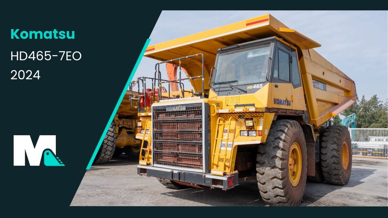 Komatsu HD465-7EO Rigid Dump Truck | 2024