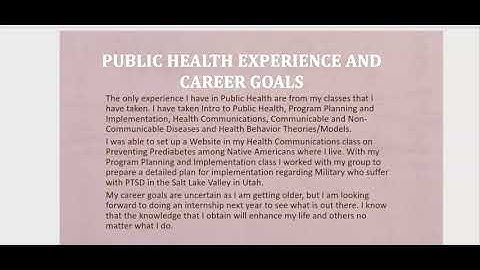 Introduction-Discussions PUBH 401