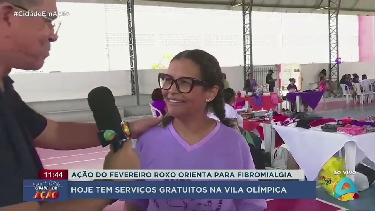 Cidade em ação - Serviço gratuito de orientação sobre fibromialgia é oferecido hoje na Vila Olímpica