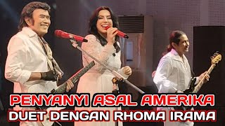 RHOMA IRAMA DUET ALYSSA PENYANYI ASAL AMERIKA - BEGADANG DI ACARA PUNCAK PERAYAAN MILAD FORSA KE-11.