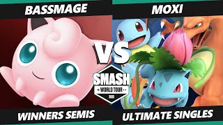 SWT NA West RF Winners Semis - Bassmage (Jigglypuff) Vs. moxi (Pokemon Trainer) SSBU Ultimate