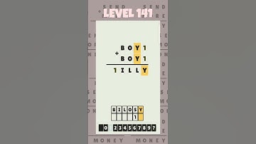 Level 141 - Cryptarithm: android game math  #cryptarithm #mathematics #matematika #maths