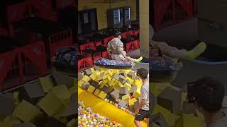 Greatgreat Fun 🤣Amusement Park | Trampoline Park #Trendingvideo #Shortvideo