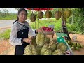 Buy Durian On The Way Back Home / Durian Fruit Recipe / Prepare By Countryside Life TV.