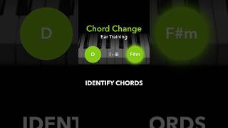 CHORD EAR TRAINING — Recognize Chord Changes #music #piano #guitar #chords #eartraining #tutorial