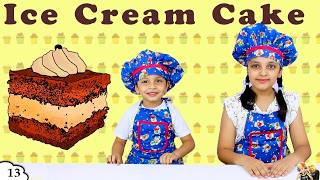 CHOCOLATE ICE CREAM CAKE | Kids Cooking without fire | Ep 13 Aayu And Pihu Show screenshot 5