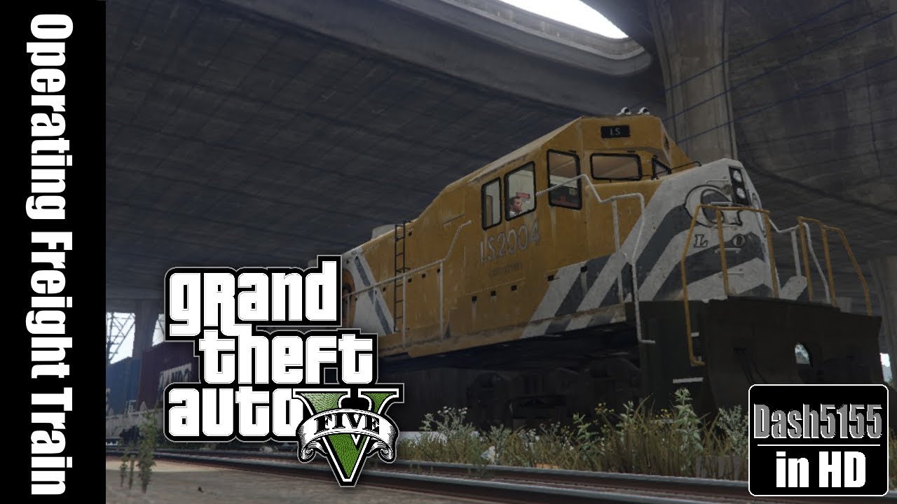 Operating the Freight Train GTA V YouTube