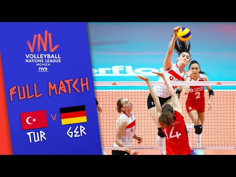 Turkey 🆚 Germany - Full Match | Women’s Volleyball Nations League 2019