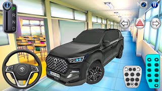 New Black Rexton SUV car in School Building - 3D Driving Class 2026 - Android game - driving games screenshot 1