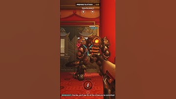 Reinhardt and Widowmaker interaction - Overwatch 2