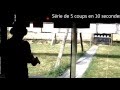 Entrainement au tir sur gongs  25 mtres cz75 shadow