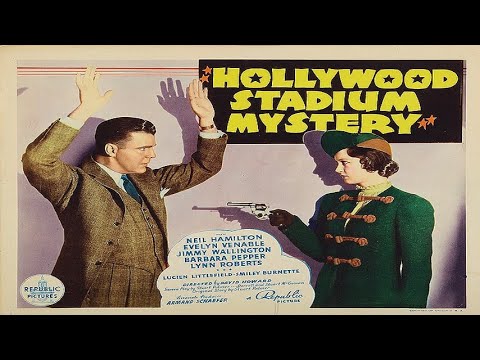 Hollywood Stadium Mystery (1938) CRIME FILM