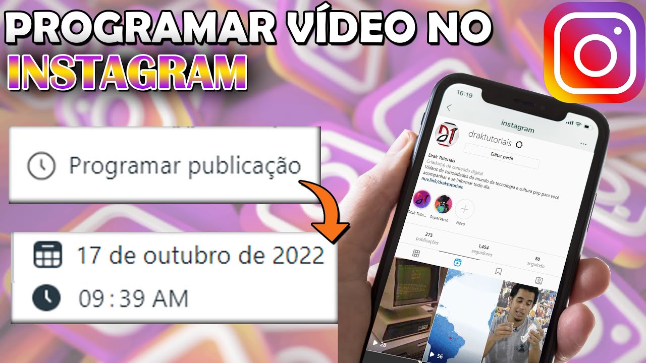 Como PROGRAMAR publicações do INSTAGRAM (GRÁTIS) - YouTube