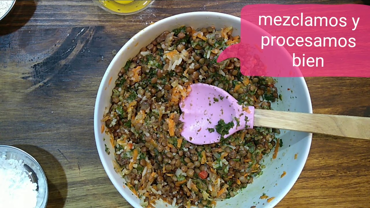 Hamburguesas Veganas De Lentejas Y Verduras Recetas De