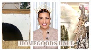THE HOMEGOODS QUEENS ULTIMATE HOME DECOR HAUL | SARAH BROOK, MARBLE, AND HOLIDAY DECOR| SHOP WITH ME