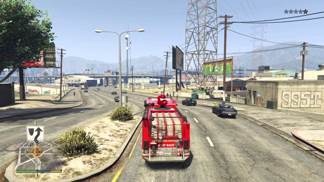Grand Theft Auto V - 100% Walkthrough Part 97 [PS4] – Mission: Fire