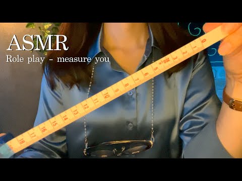 ASMR 測定ロールプレイ／学者が、あなた(未確認生命体)を測る measuring??