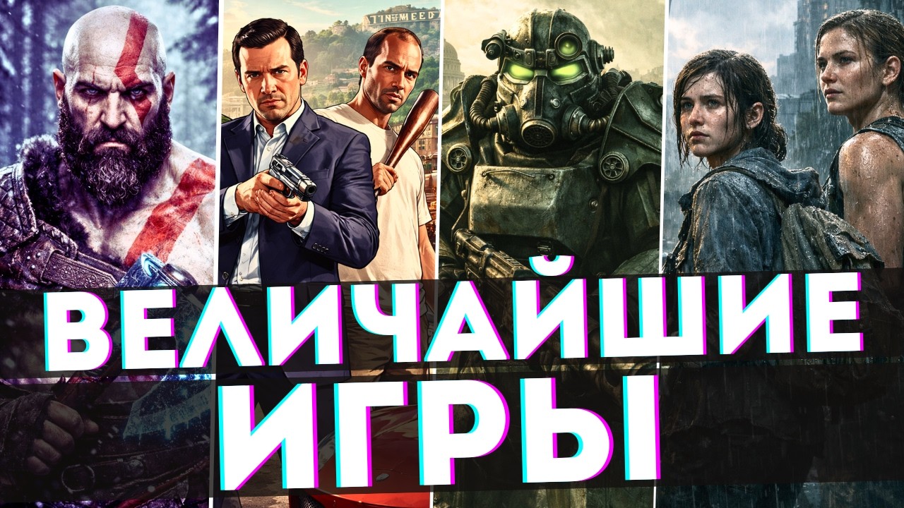 Эти игры СДЕЛАЛИ мою жизнь... Лучшие игры всех времен!