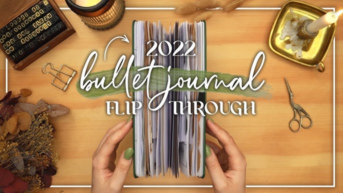 RECIPE BULLET JOURNAL - HOW TO SET UP ↬ WITH FLIP THROUGH 