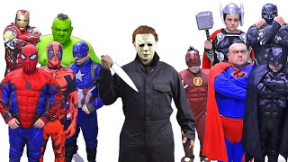 Superheroes and Michael Myers Movie