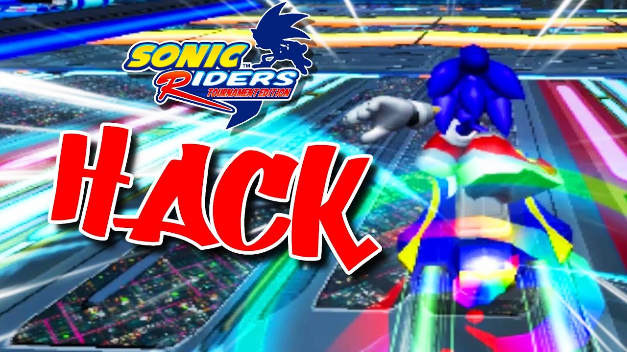 THIS TRICK SPAMMING HACK IS HARD...(Sonic Riders Tournament Edition ...