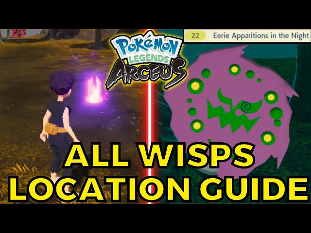 Pokémon Legends: Arceus - Spiritomb Wisp Locations Guide