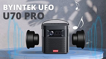 BYINTEK UFO U70 Smart Projector | 3D TV, 4K 1080P, DLP Technology
