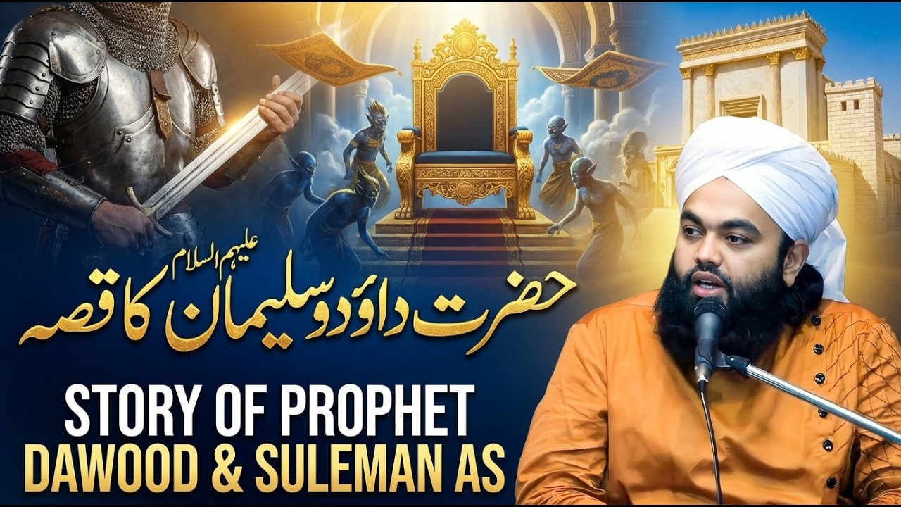 हज़रत दाऊद और सुलेमान अलैहिस सलाम का वाक़िया | The Greatest Kingdom in Islam | Sayyed Aminul Qadri