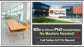 BSc/BA to Direct PhD at University of Reading UK with Full tuition + £17668 stipend screenshot 5