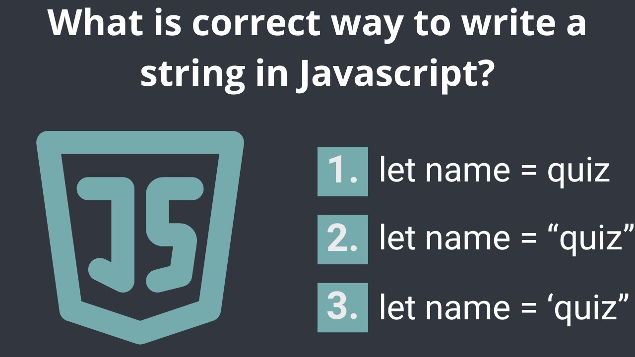 Quiz Javascript and HTML | Test Your JavaScript Knowledge with This ...