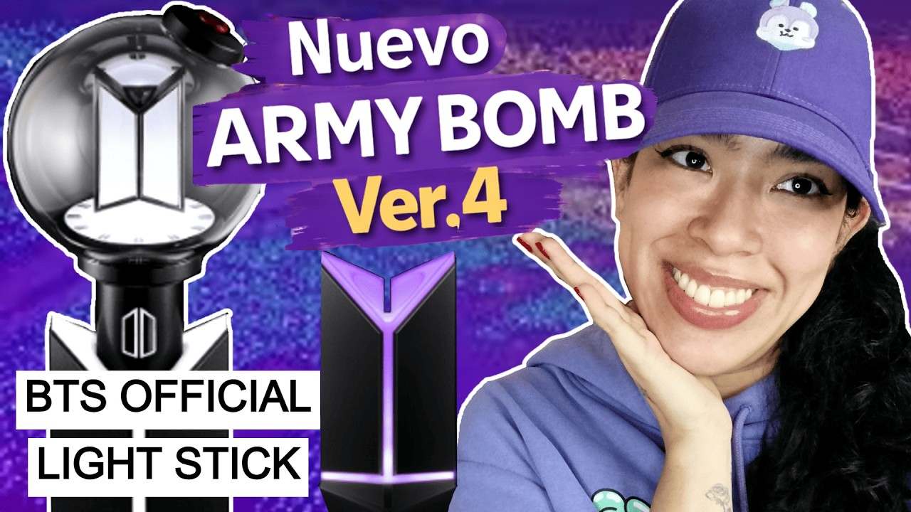 ARMY BOMB Ver.4 BTS OFFICIAL LIGHT STICK💜 Precios, dónde comprar, base y TODO lo que ARMY debe saber