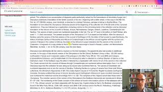 Basic functions of the Clavis Wiki (5 min version)