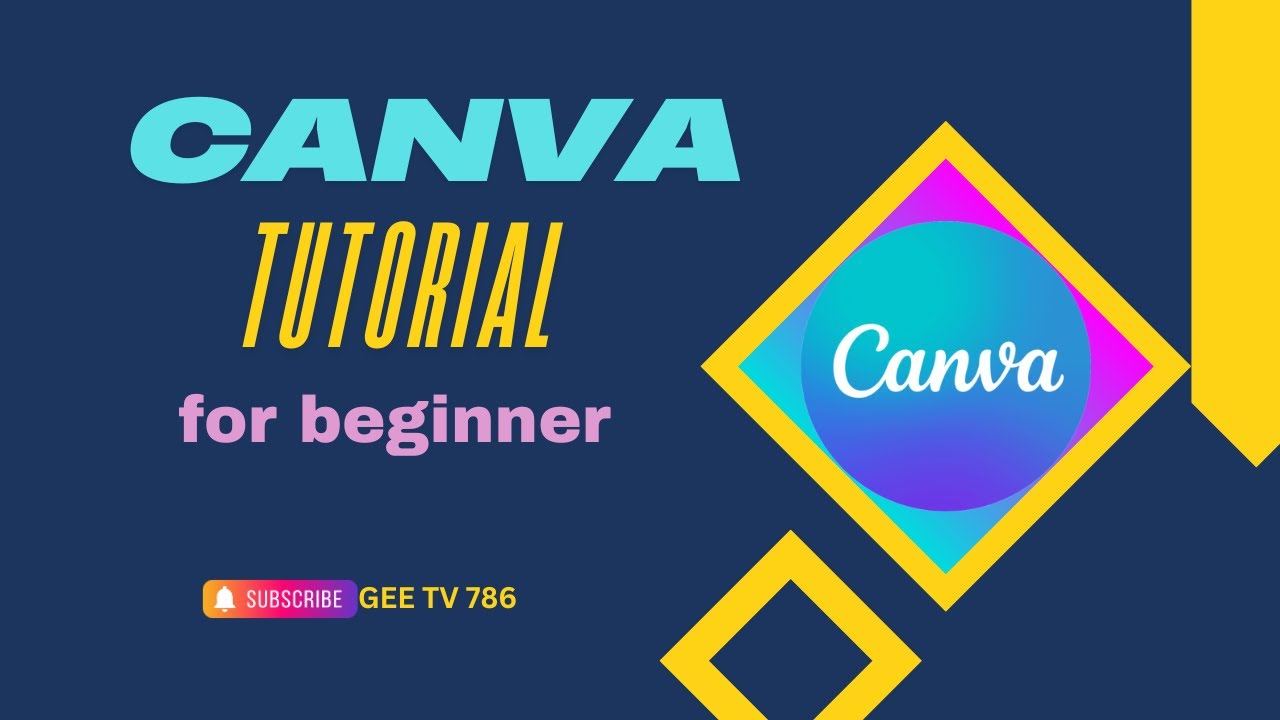 CANVA Tutorial for Begginer. Step by step guide. - YouTube