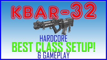 INFINITE WARFARE - BEST CLASS SETUP FOR KBAR-32 IN HARDCORE! w/ KJH-4K
