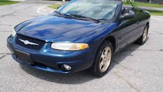Well Cared For 2000 Chrysler Sebring Convertible JXi !  Sold !!