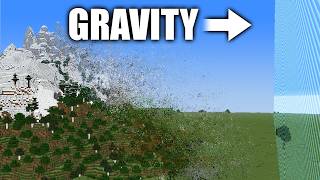Sideways Gravity in Minecraft